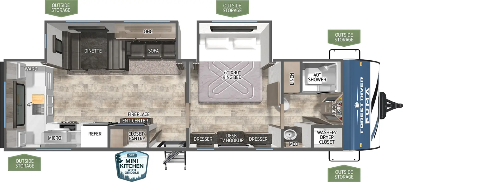 310RK Floorplan Image